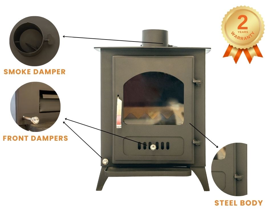 Wood burning stove